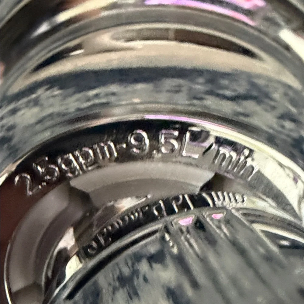 MOEN Chrome Finish Shower Head - Sleek Silver Design